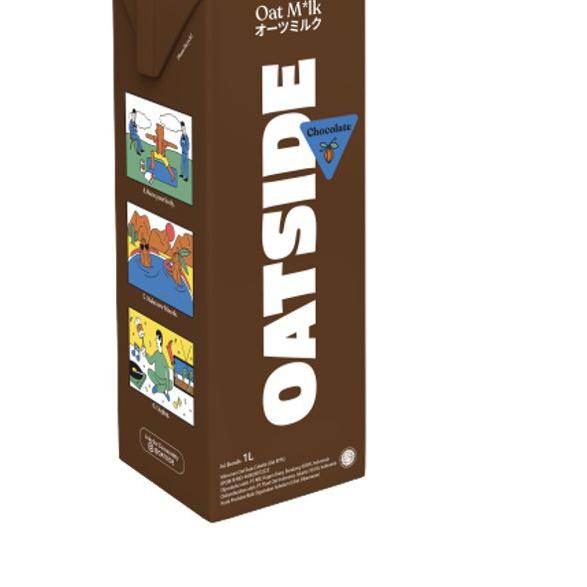 

★ Oatside Susu Gandum Cokelat 1 L ♧