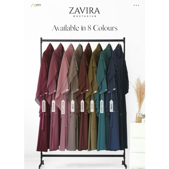 Zavira Exclusive Gamis by Akifa