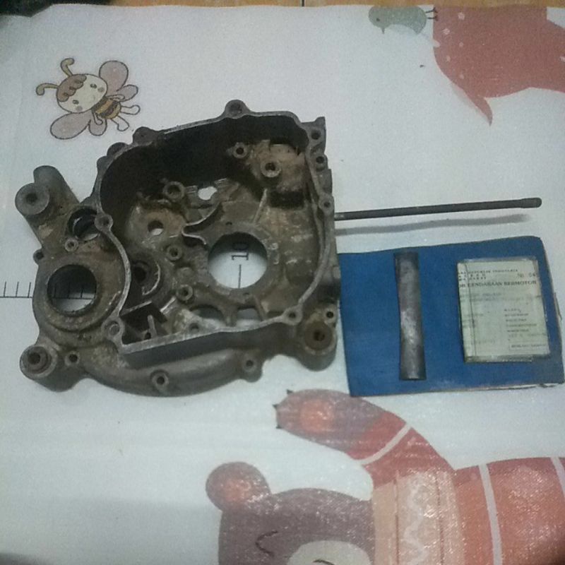 dokumen yamaha crypton kumplit stnk bpkb krengkes dan nmr rangka plat d bandung