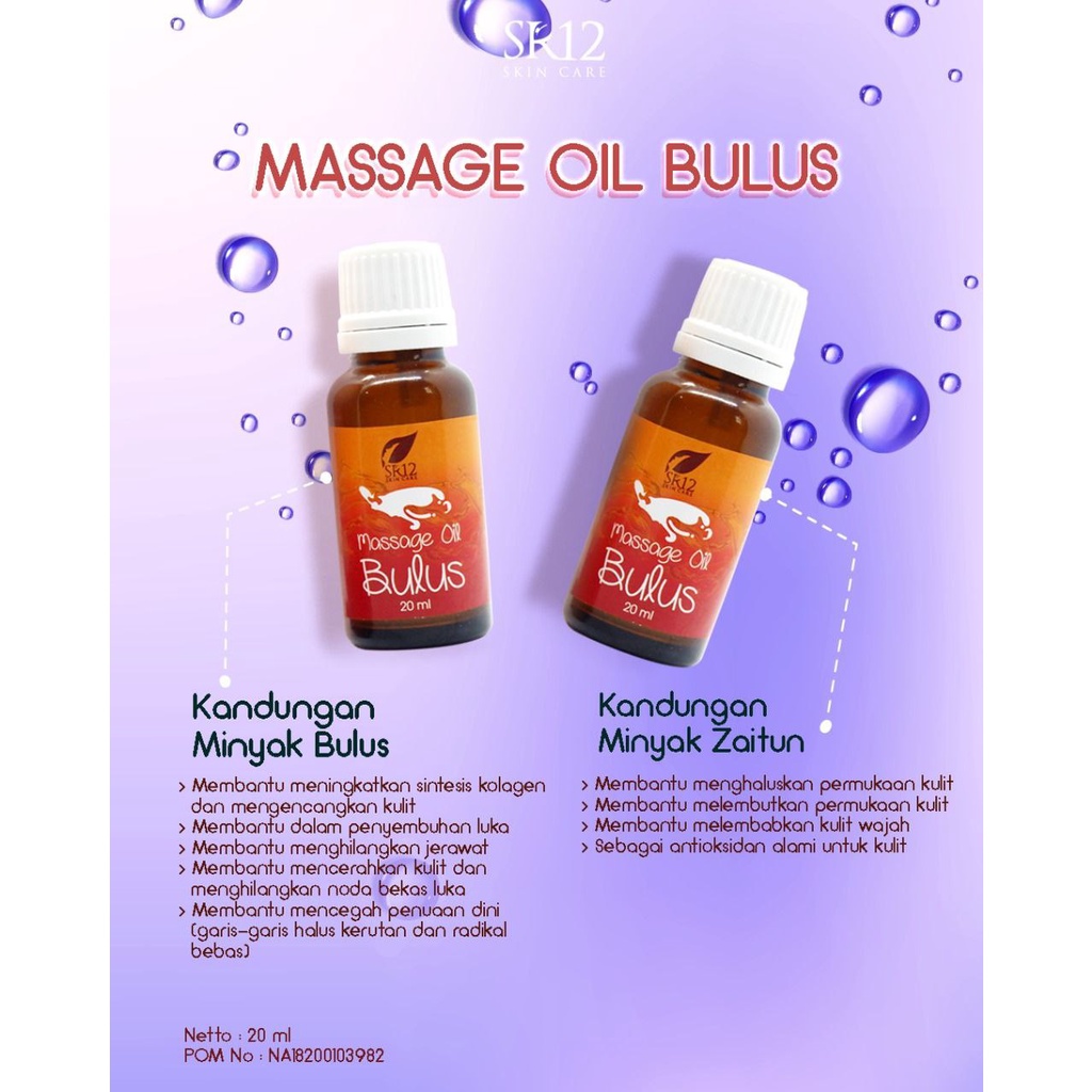 MINYAK BULUS PEMBESAR &amp; PENGENCANG PAYUDARA / MIBUL SR12 OBAT GATAL &amp; OBAT JAMUR / BPOM WANGI &amp; TIDAK BAU AMIS / MINYAK BULUS ASLI / MEMPERBESAR MISTER P / SR12 MASSAGE