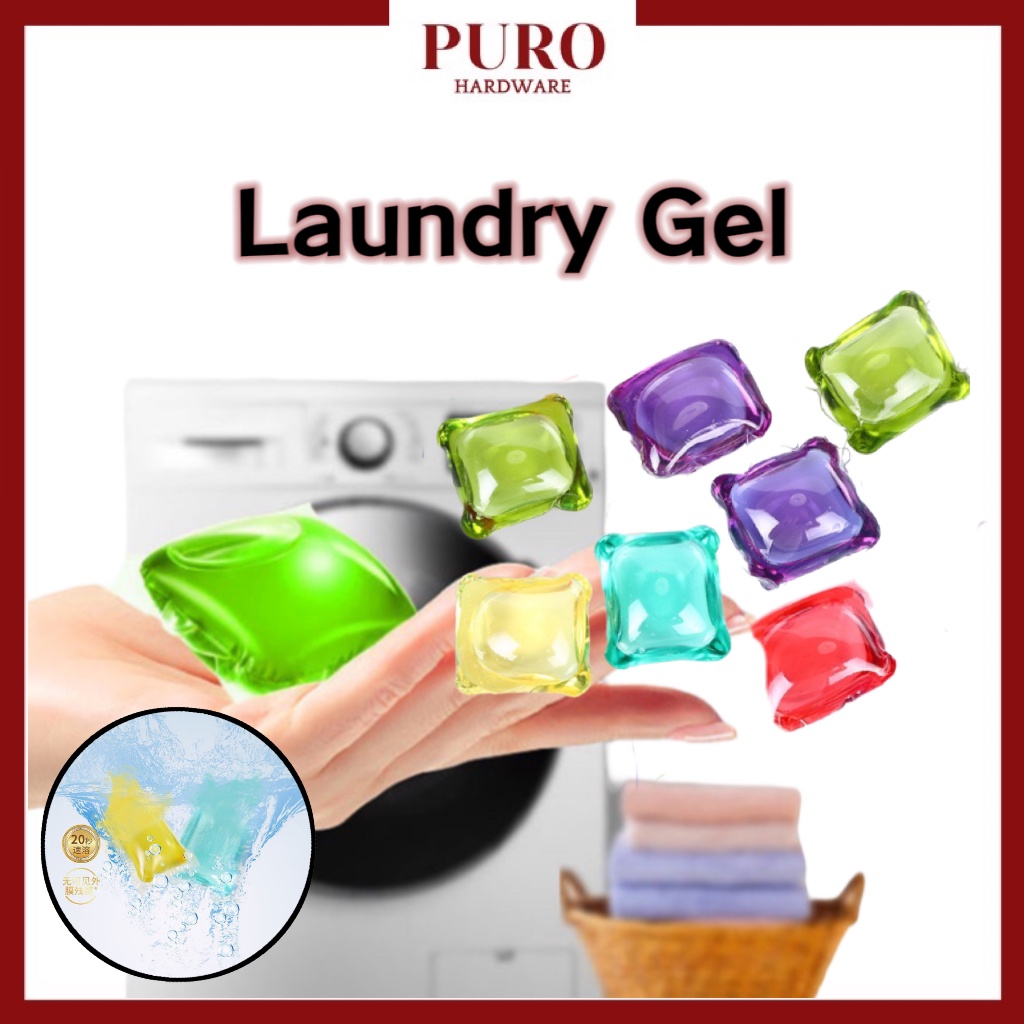 Sabun Gel Laundry / Laundry Gel Sabun Cuci Bentuk Gel Sabun Cuci Cair Detergen Cair Pewangi Sabun Cuci Baju Laundry Detergen Ball Bola Laundry Gel