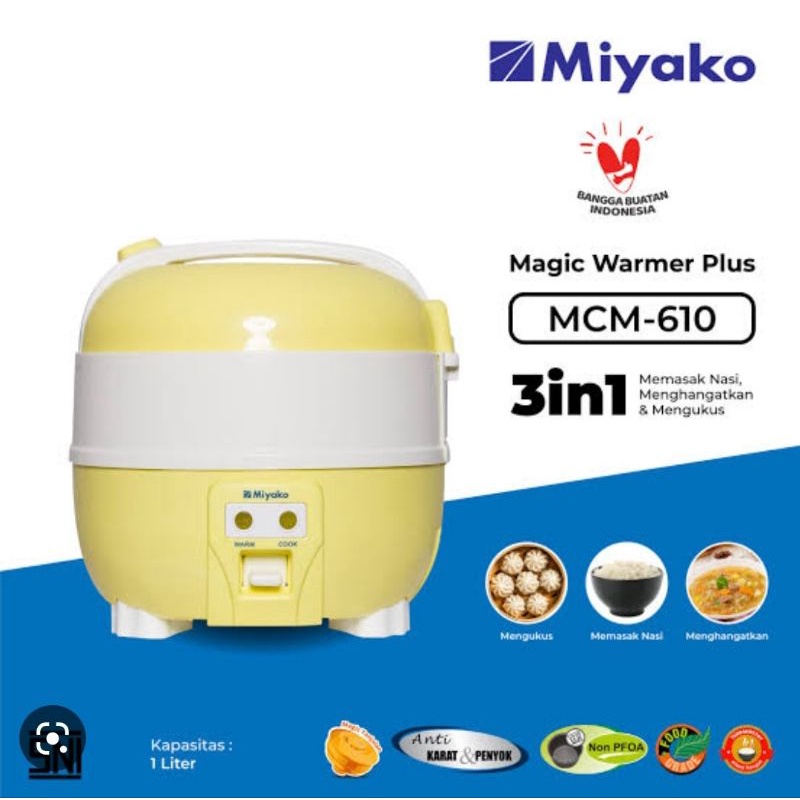 Rice Cooker Cosmos  MCM610 1 liter