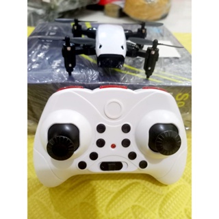 Red / White Broadream Quadcopter Drone Mini Pocket Foldable - S9