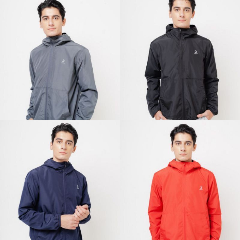 JACKET HOODIE PARASUT 3SECOND WARNA NAVY DAN ABU ORIGINAL MURAH 100% NEW ARIVAL