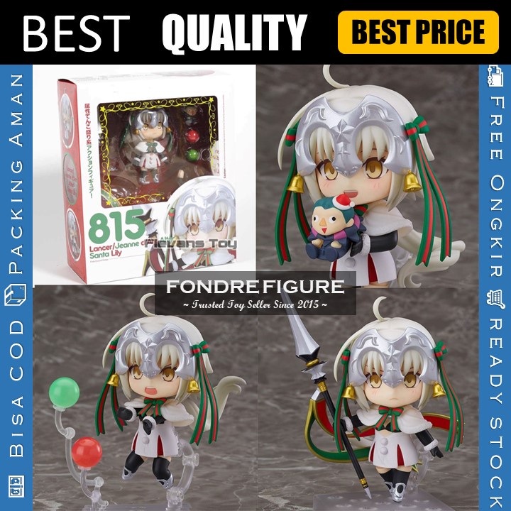 NENDOROID 815 LANCER JEANNE D'ARC ALTER SANTA LILY FATE NENDO GRAND ORDER ACTION FIGURE KWS