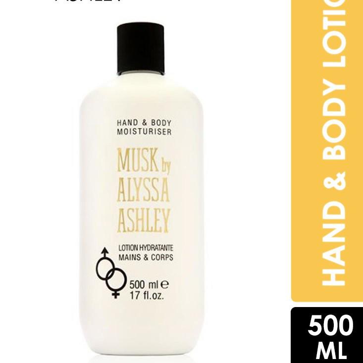 ♗ MUSK ALYSSA ASHLEY LOTION 500ml ORIGINAL  ➱