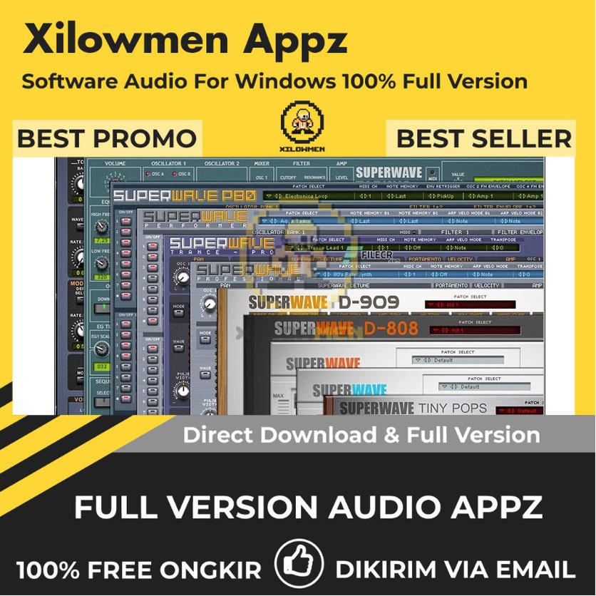 [Full Version] SuperWave Plugins Bundle Pro Lifetime Audio Software WIN OS