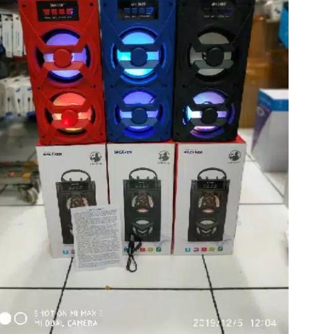 ➸ Speaker Bluetooth MH 36BT Bonus Mic/Speaker Karaoke MH-36BT/Salon Karaoke Portabel ♦