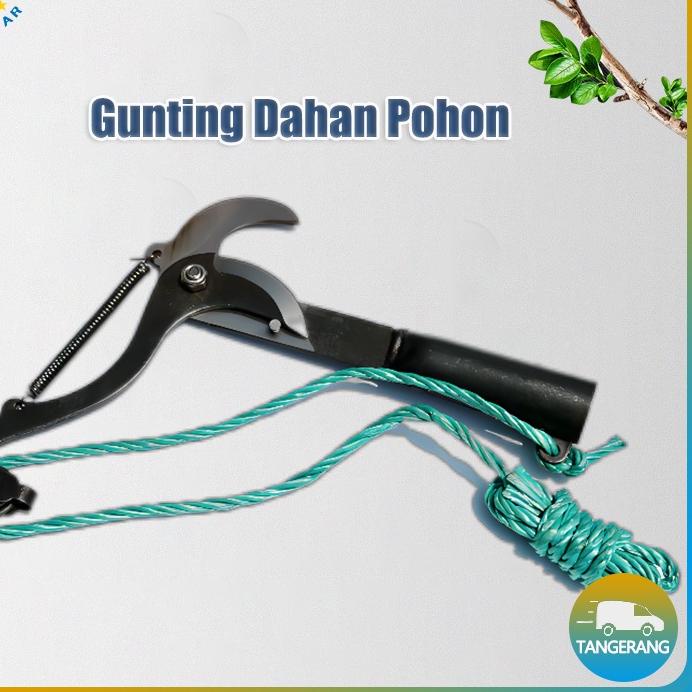 ♤ Gunting Dahan Pohon/Tree Pruner/Gunting Dahan Tarik/Gunting Tali Gergaji Pohon Anti Karat ◘