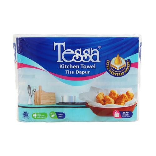 TESSA TTP-001 HAND TOWEL 70S 3R 2P