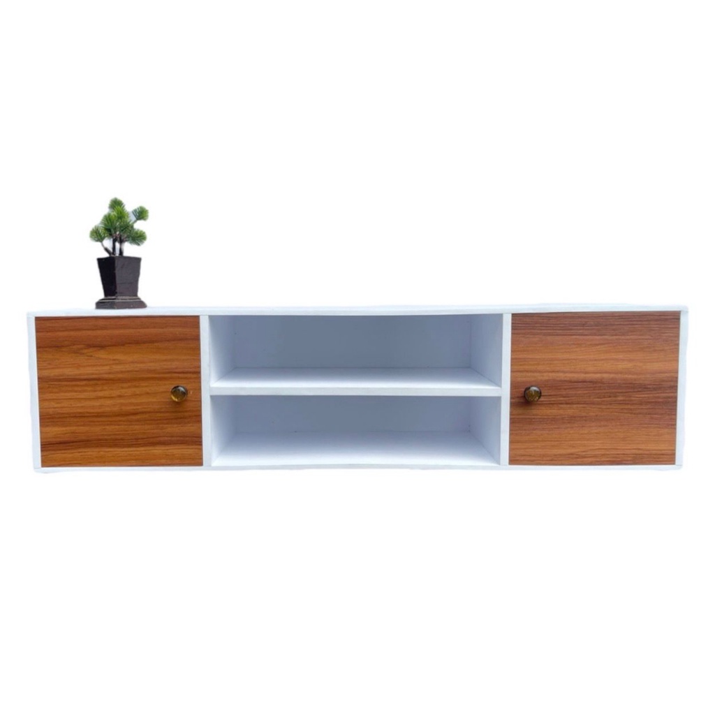 Lemari Dinding TV Minimalis 100x30cm