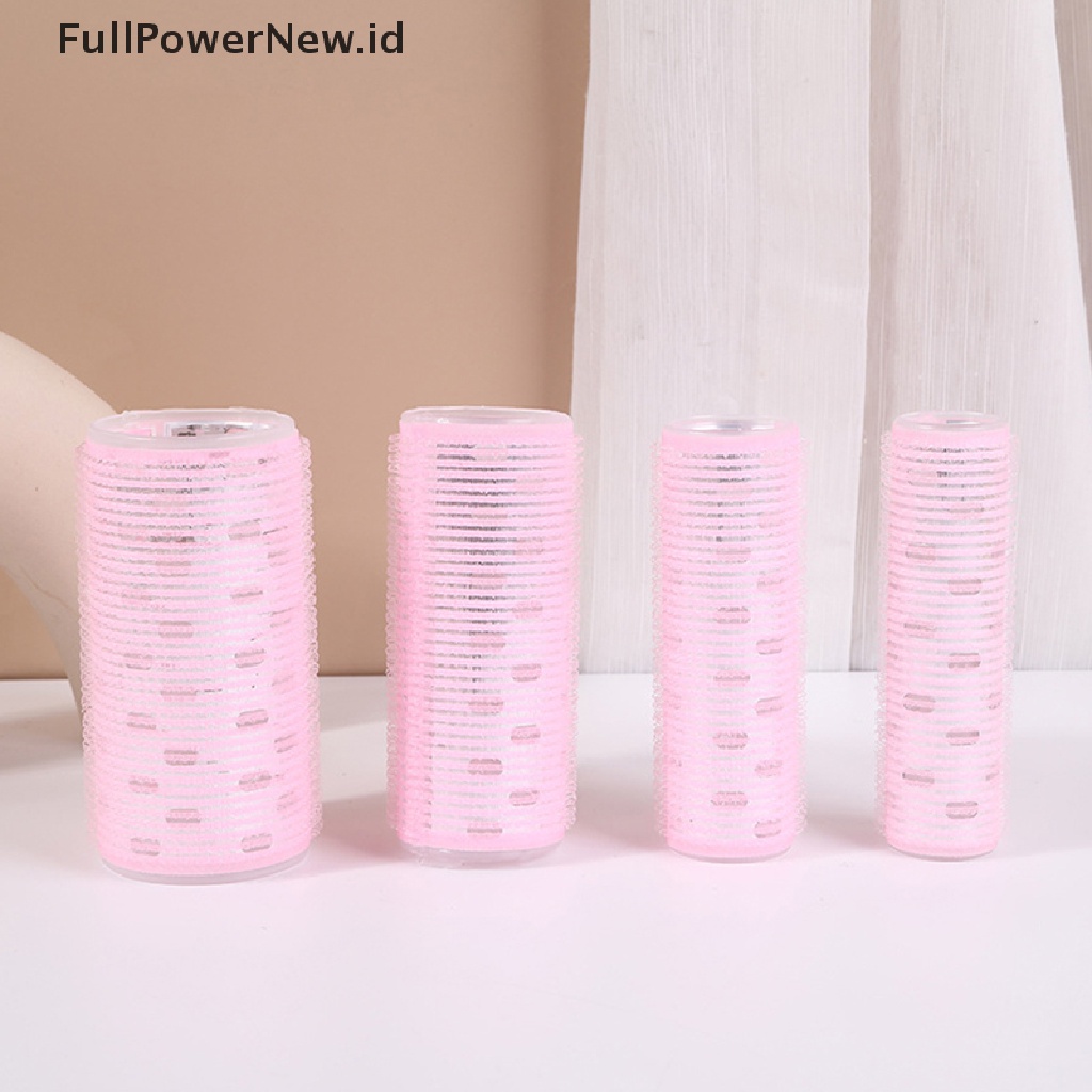 Power 4size Rol Rambut Pengeriting Rambut Lazy Curler Hair Roller Dengan Lembaran Aluminium ID