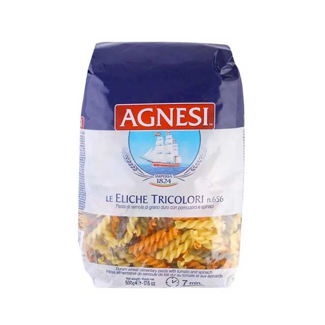 

AGNESI ELICHE TRICOLORI 500 GR