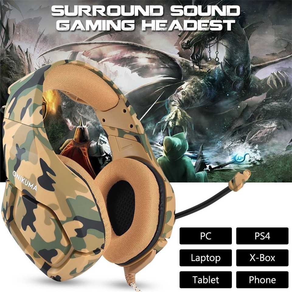 Gaming Headset Super Bass with Microphone Jernih