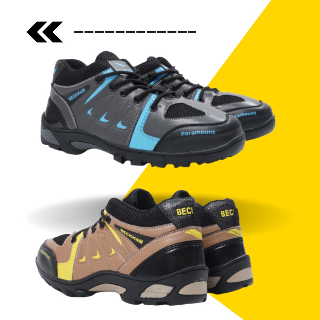 Sepatu Pria Beckham Paramount Pendek Original 100% Untuk Pria Kerja Hiking Tracking Outdoor ( Cod )