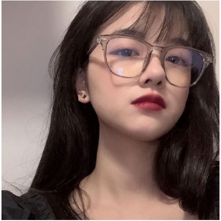 【COD】Kacamata Anti Radiasi Korea Wanita Kacamata Anti blue Untuk Pria Dan Wanita Fashion Gaya retro flat Eyeglasses