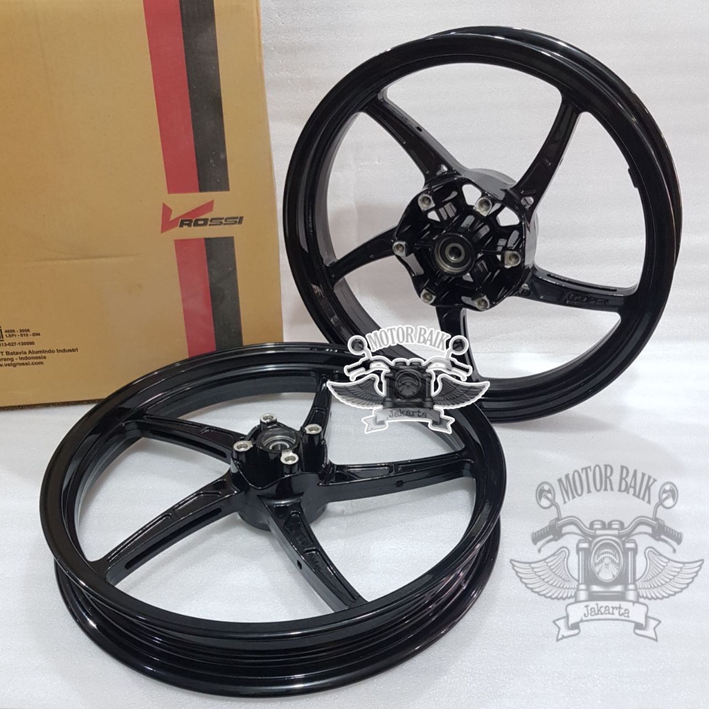 Velg velek pelek rossi mamba ninja rr 215/300-17 model oz racing italy 1set depan belakang