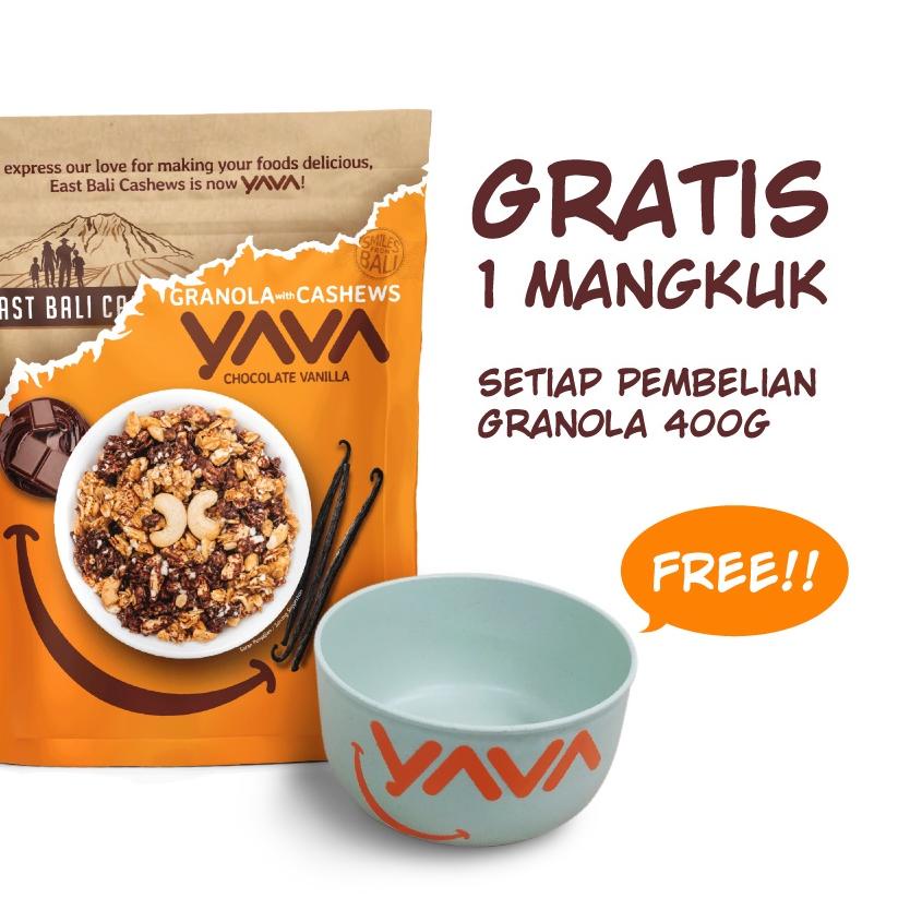 

➮ YAVA Granola Chocolate Vanilla 400g ⅍