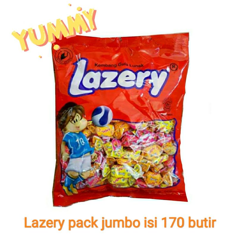 

lazery pack jumbo | permen empuk