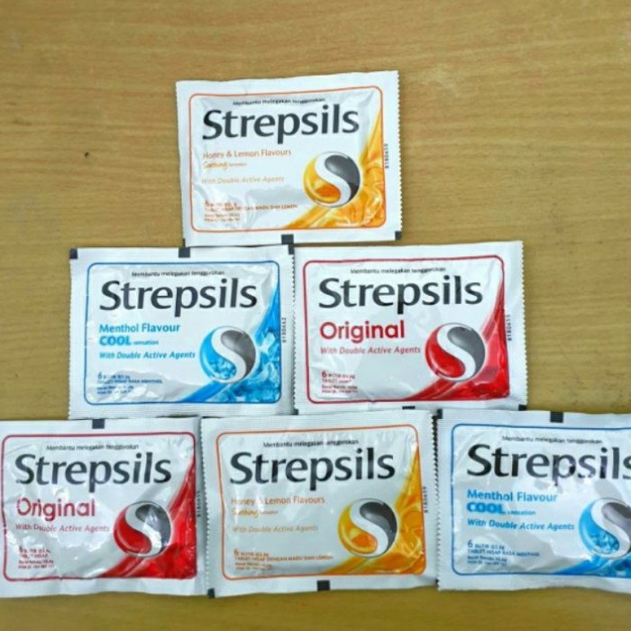 

STREPSILS isi 6 - Permen Pelega Tenggorokan