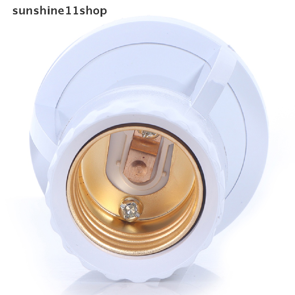 Sho E27 Screw Induction Lamp Holder E27 Saklar Sensor LED E27 Body Aman Hol N