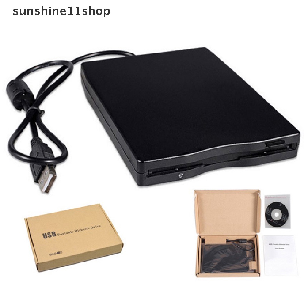 Sho 2022 Hot Sale USB2.0 1.44 MB Floppy Disk 3.5 &quot;USB Hardisk Eksternal Portable Floppy Disk Drive Diskette FDD Untuk Laptop Desktop PC N