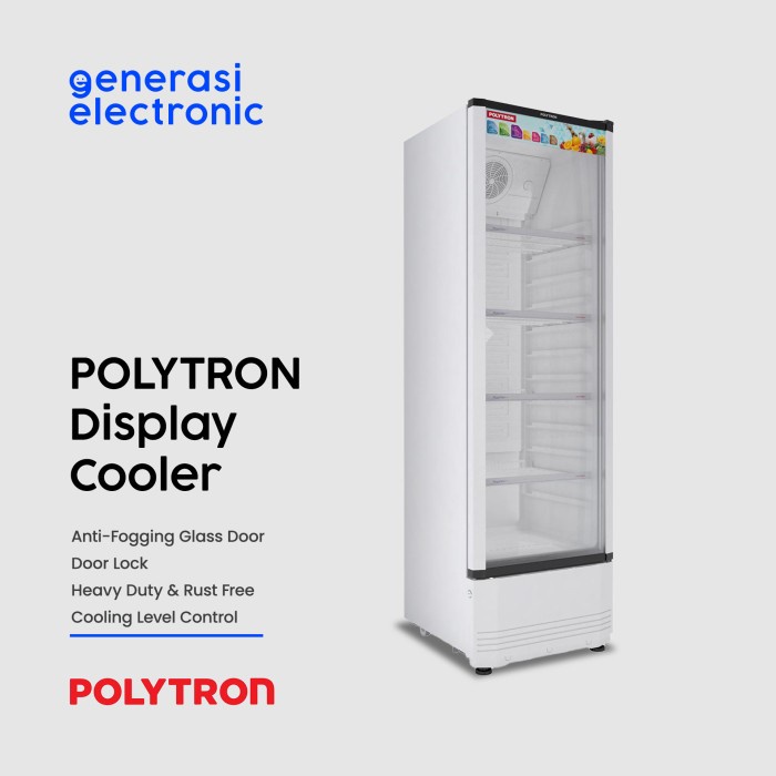 POLYTRON SHOWCASE 230 LITER SCN 230 L / SCN230 / SCN-230 ORIGINAL