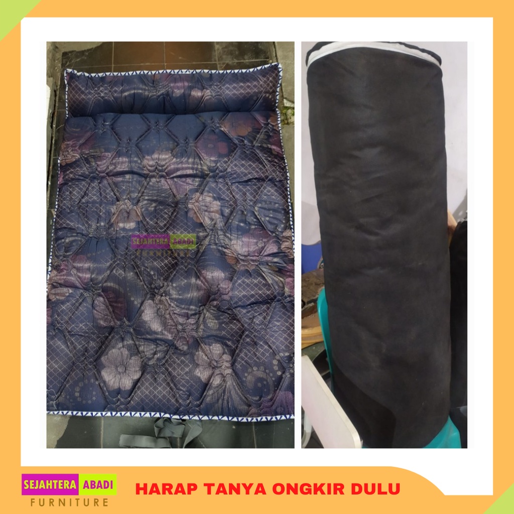kasur lipat tudor springbed, travel bed foam, alas tidur multifungsi, Spon SALE STOK tilam folding f