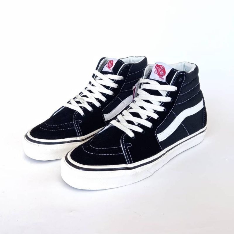 VANS SK8 HI ANAHEIM BLACK WHITE
