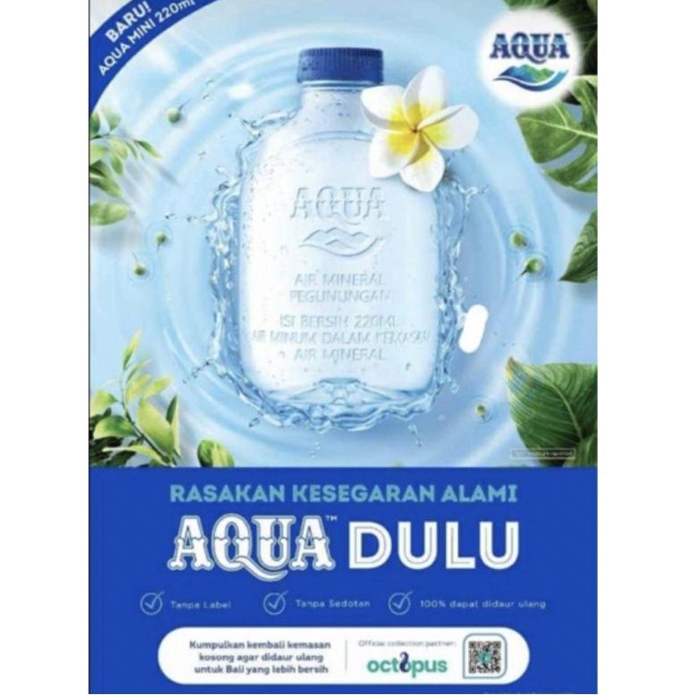 

set70 AQUA BOTOL MINI 220ML KEMASAN BARU ( LIMITED EDITION ) .,,.,.,