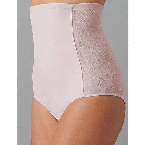 Panties Damart High Waist Side Lace Soft Pink