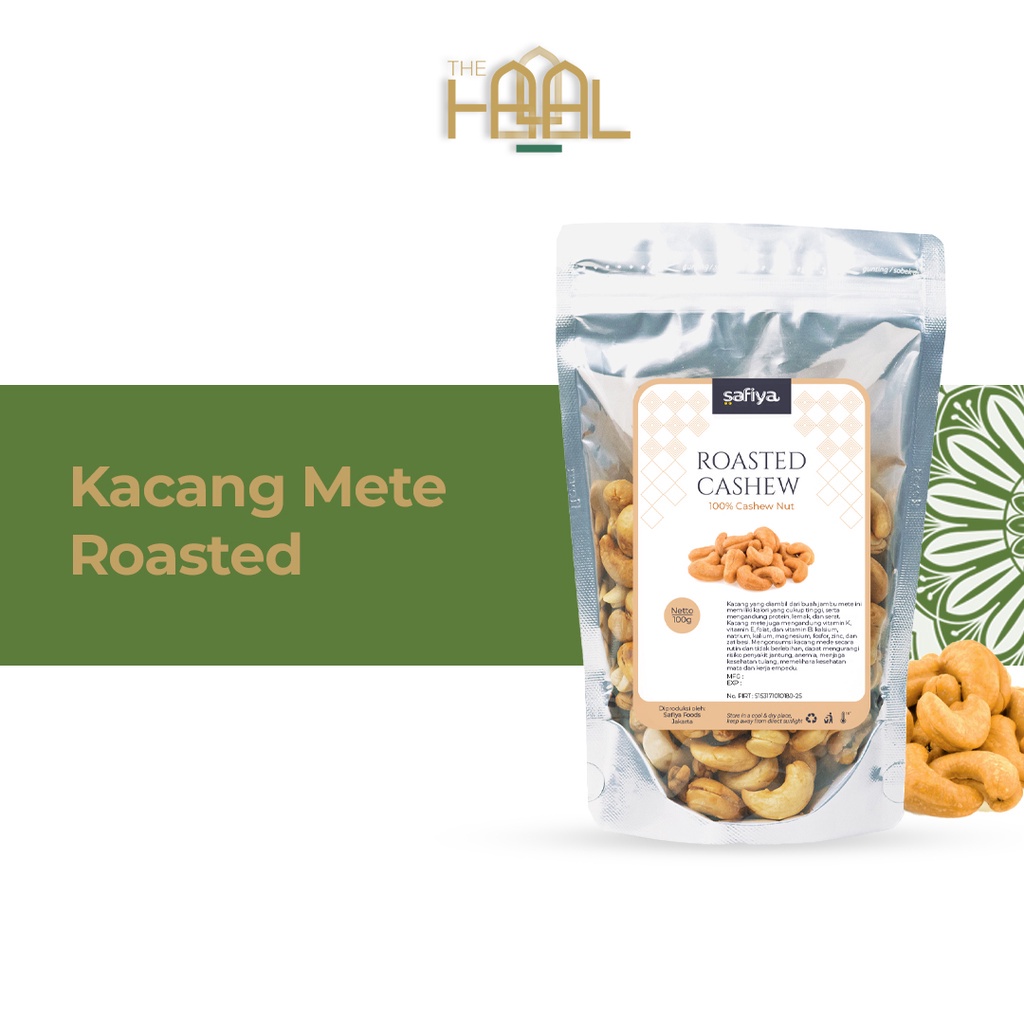 

Kacang Mete 500 grams / Kacang Mede Roasted Asli Wonogiri - Original Safiya Foods