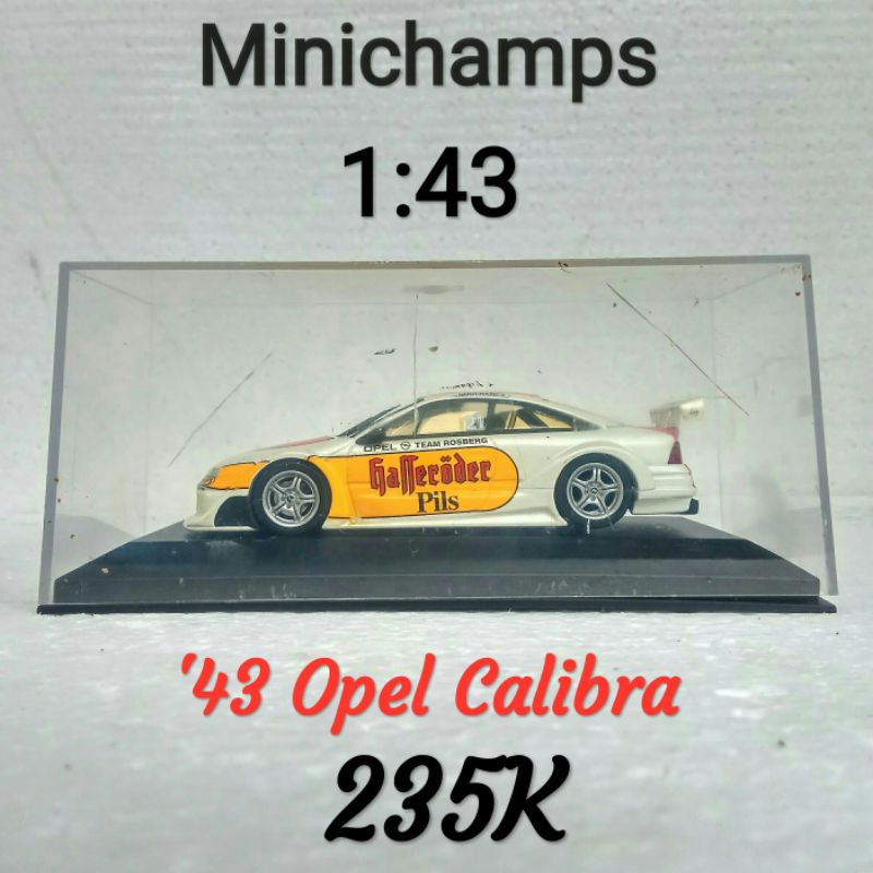 Diecast Mini Scale 43 Minichamps 43 Opel Calibra Hellcoder