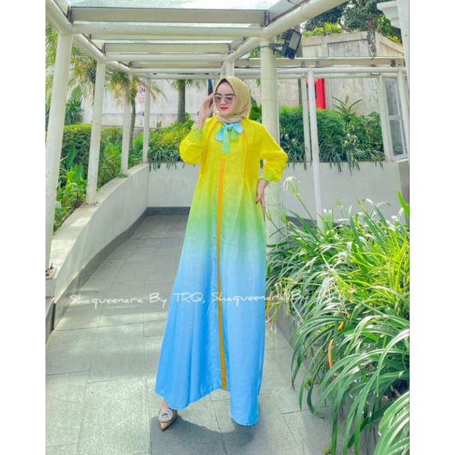 gamis silk dior import || by trq,shaqueenara