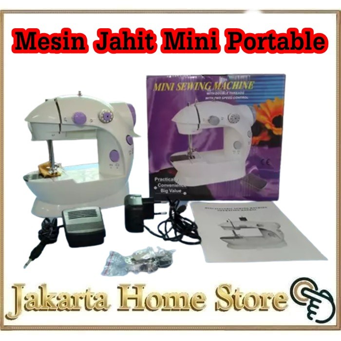 Mesin Jahit Mini Portable SM-202 Sewing Machine
