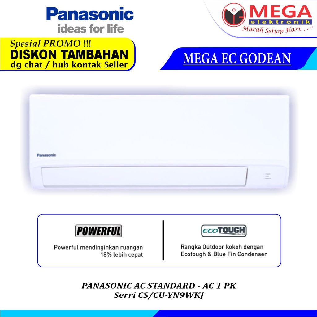 AC PANASONIC 1 PK CS-YN9WKJ / CSYN9WKJ / CS/CU-YN9WKJ STANDAR SERIES