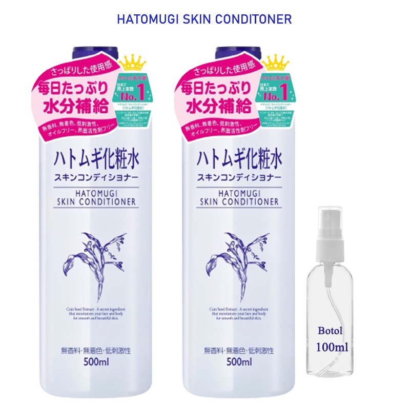 Promo Autumn Hatomugi Skin Conditioner Toner 500ml Original Versi Japeng