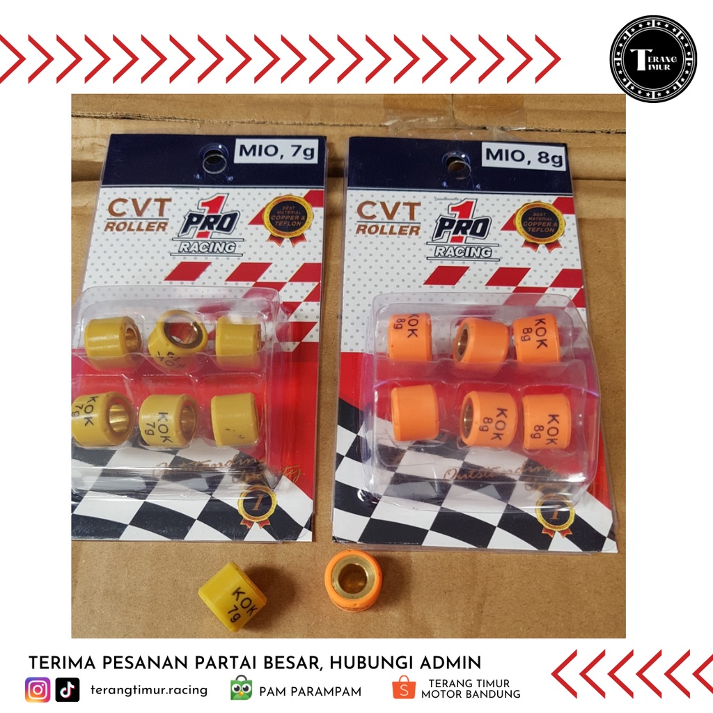 Roller Mio Pro1 Racing Alat Motor/Sparepart Motor/Modifikasi Motor/Aksesoris Motor/Variasi Motor/Mot