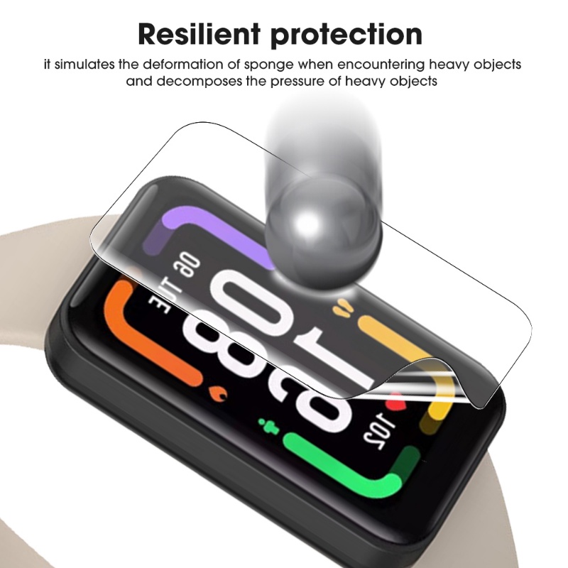 Hydrogel Film Pelindung Untuk Xiaomi Redmi Band2Full Cover Soft Screen Protector