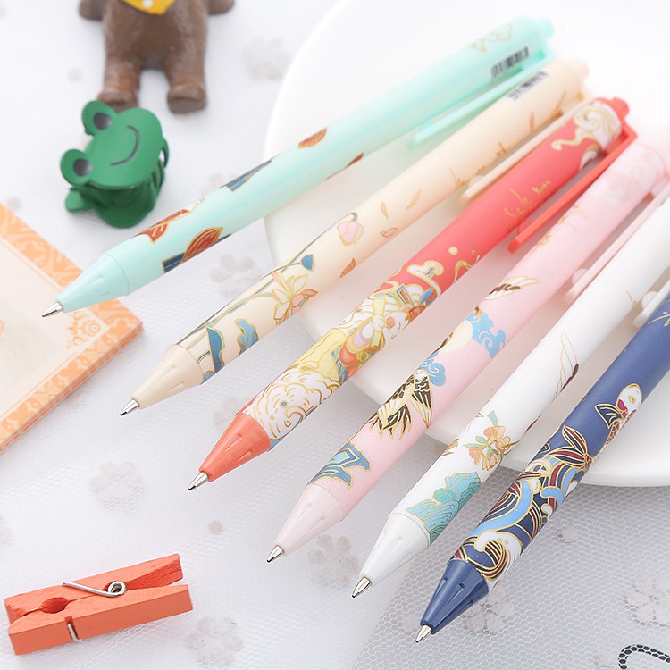 6pcs Pena Pulpen Pen Set Cetek Cetekan Tema Hoki OSM-ST0341