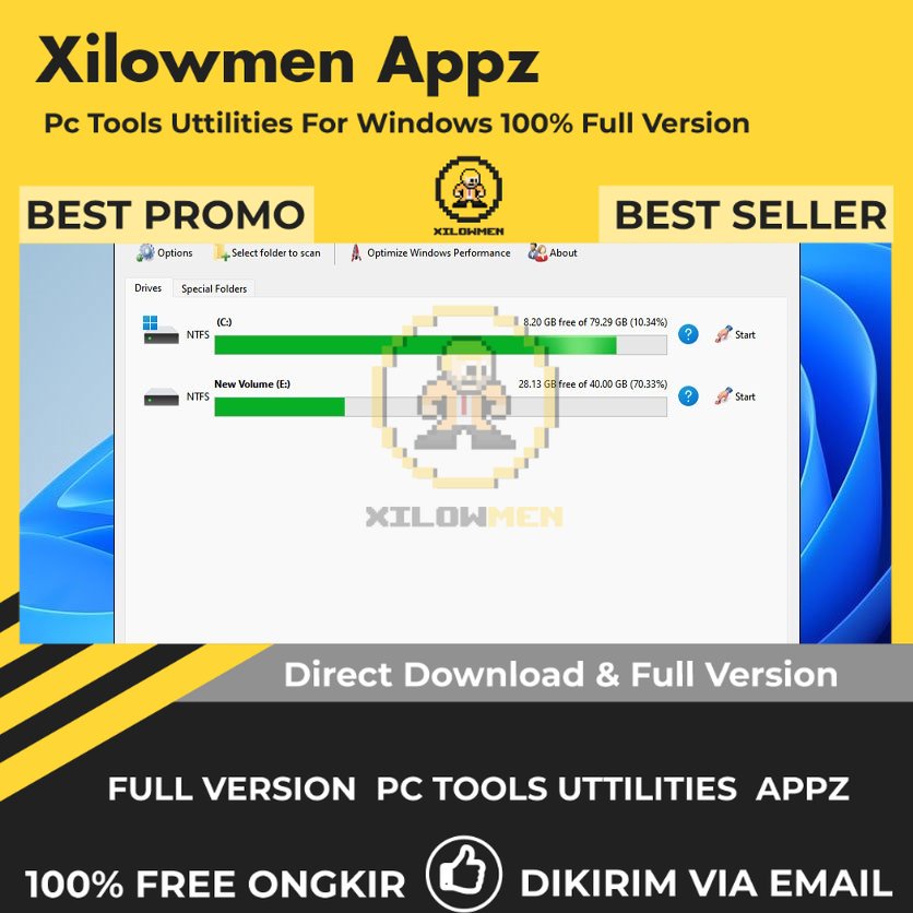 [Full Version] Folder Size Analyzer Pro PC Tools Software Utilities Lifetime Win OS