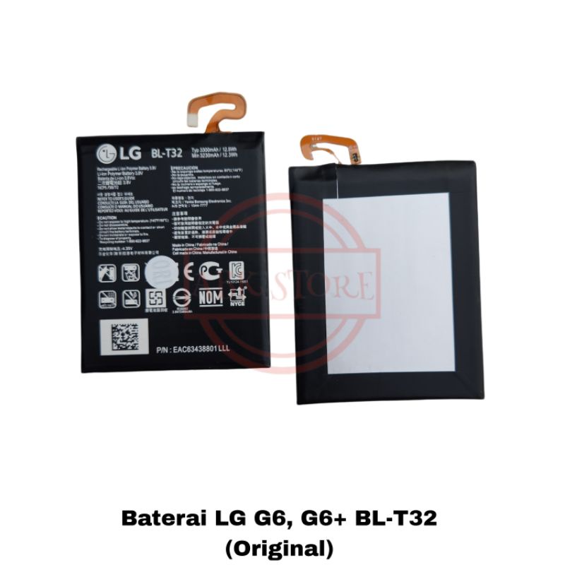 BATRE BATERAI BATTERY LG G6 / G6+ BL-T32 ORIGINAL