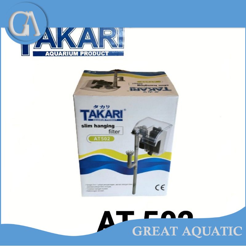 TAKARI AT 502 FILTER GANTUNG AQUARIUM AQUASCAPE