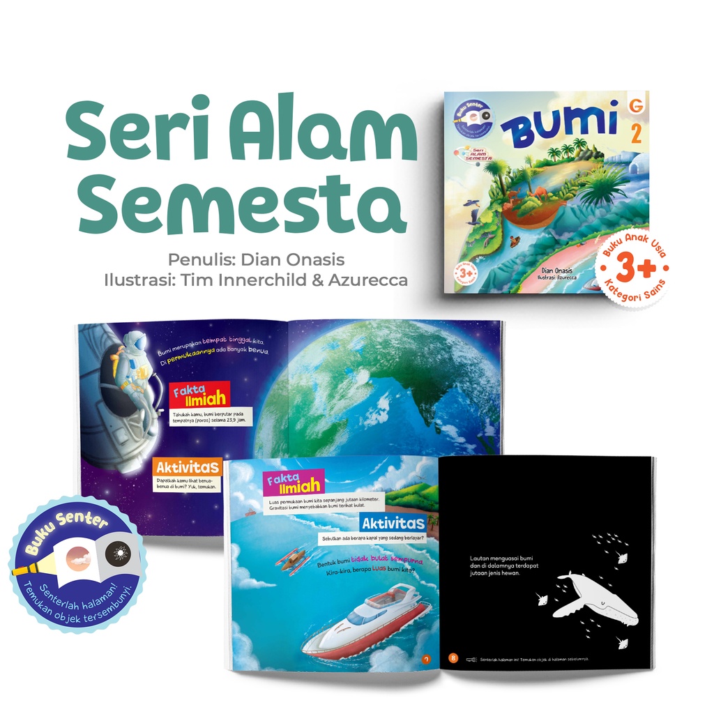 Buku Anak Islami 1 Set Seri Alam Semesta (Isi 3 Buku) - Gema Insani
