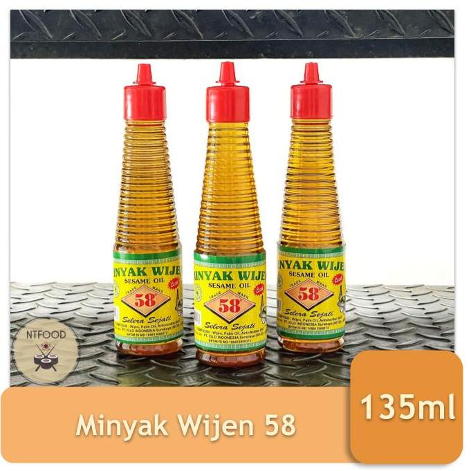

Q81 Minyak Wijen Sesame Oil 58 Halal 135ml HOT PRODUCT ₹