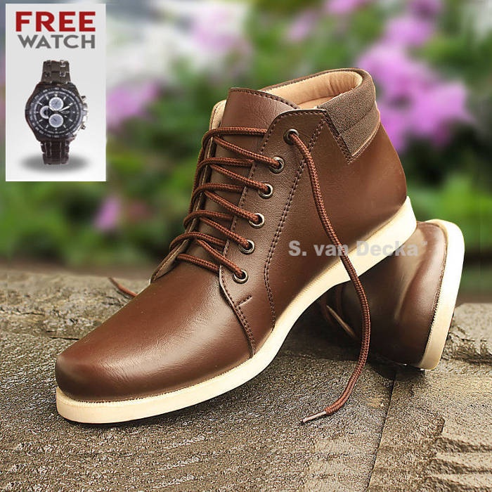 Sepatu Casual Pria Sepatu Kasual Boots Sepatu Casual Boot Sepatu Boot Bot Bots Pria J-RC022K