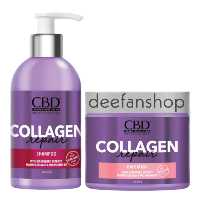 [Paket] CBD COLLAGEN Shampoo + Collagen Hair Mask