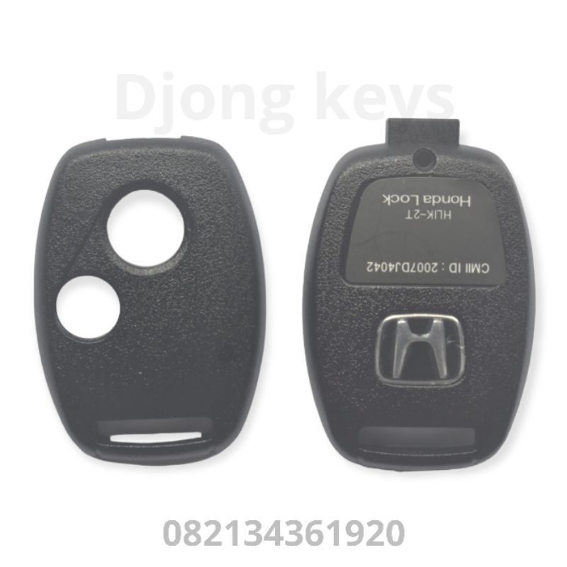 casing rumah kunci remote honda brio/jazz/crv/mobilio/freed (2 tombol)