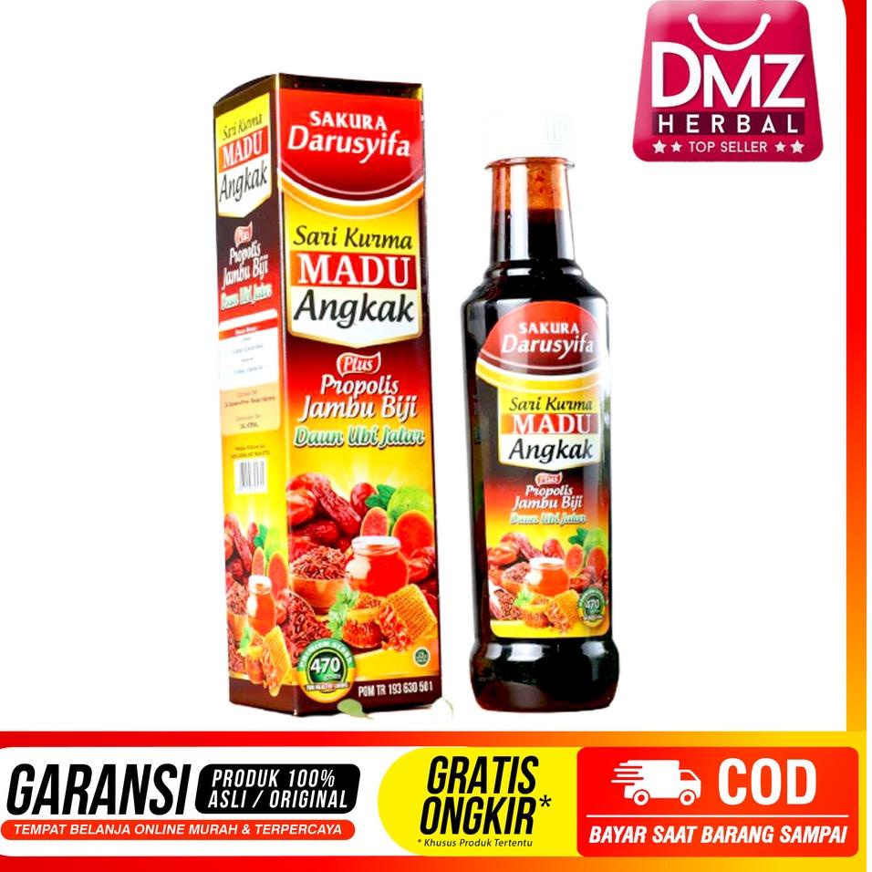 

™ Sari Kurma Angkak SAKURA Darusyifa 470 ml Original ♡