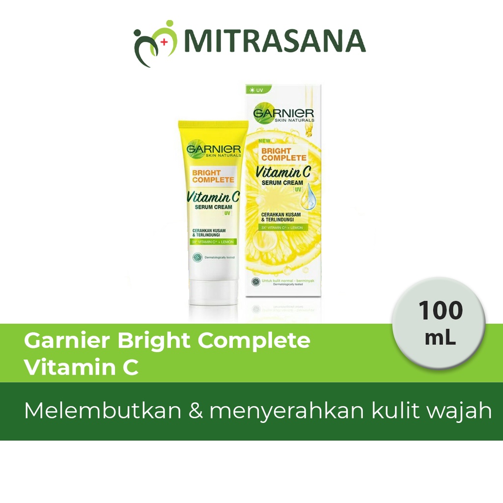 Garnier Bright Complete White Speed Brightening Scrub Cleanser Foam Skin Care 100 mL